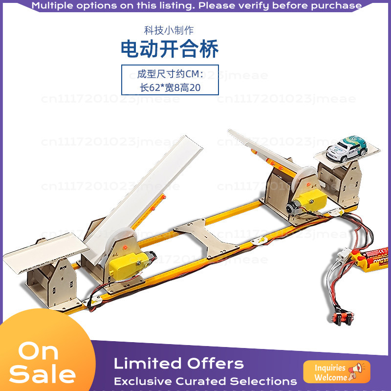 Science Project Kit - Kit modello fai-da-te per ponte elevatore
